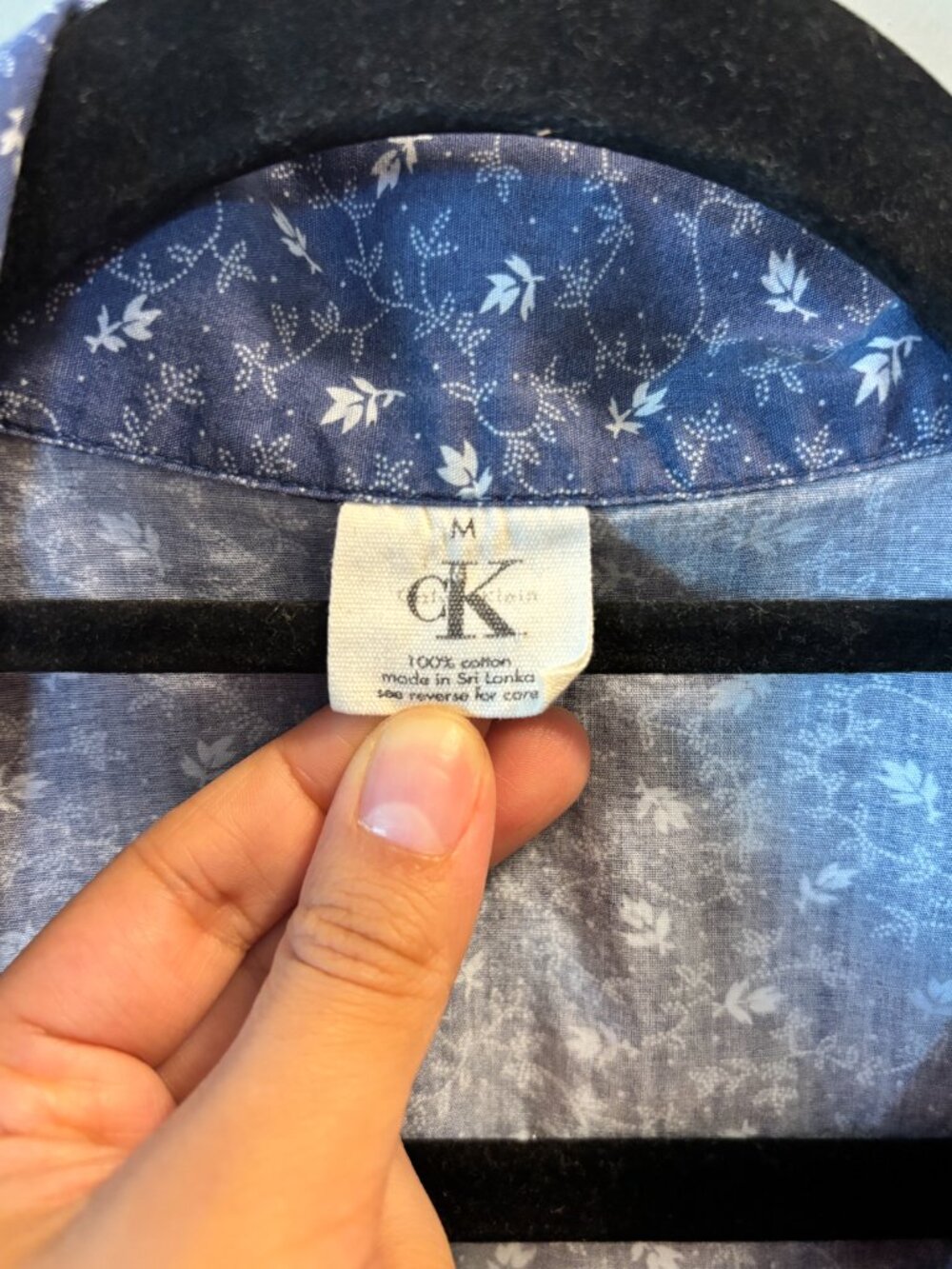 Calvin Klein Button-Up Top - Picture 2 of 3